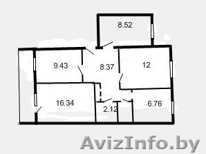 Продам 4-комн. квартиру по ул. Скрипникова - Изображение #1, Объявление #232262
