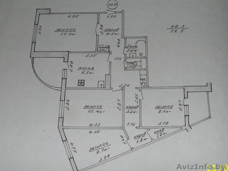 Продам 4-х комнатную квартиру ул. Луцкая - Изображение #1, Объявление #325220