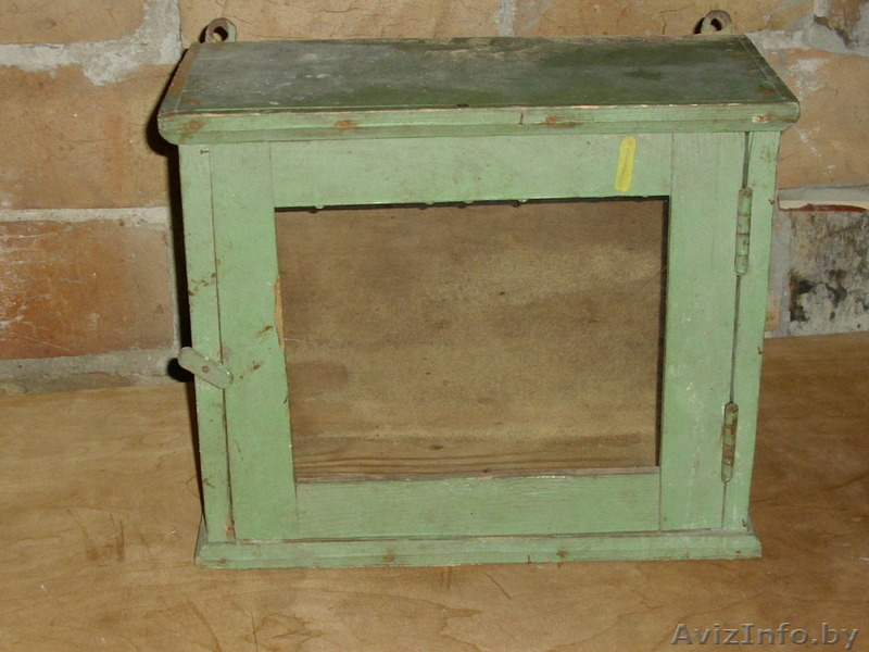 Старая деревянная аптечка - Изображение #1, Объявление #641649