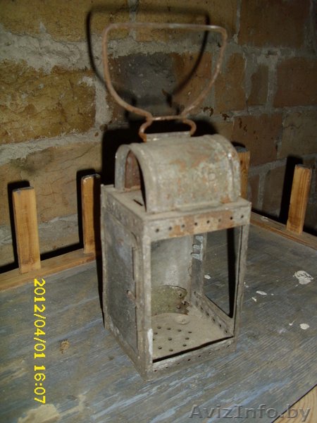 Старинный железнодорожный фонарь - Изображение #1, Объявление #641683