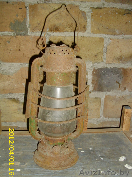 Фонарь керосиновый старинный - Изображение #1, Объявление #641682