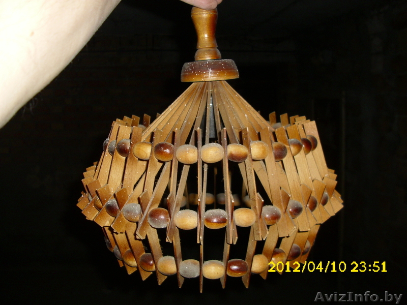 Деревянная люстра - Изображение #1, Объявление #641652