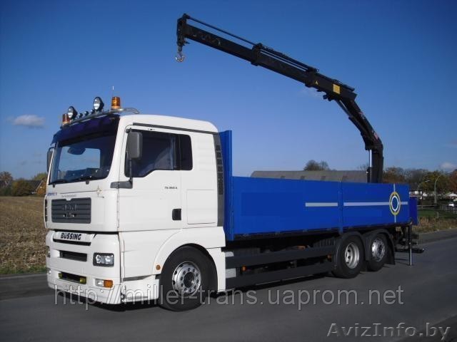 Грузоперевозка на авто с кран-манипулятором - Изображение #1, Объявление #870634