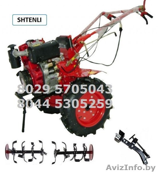 МОТОБЛОК, КУЛЬТИВАТОР SHTENLI 1100XXLExclusive 13л.с. - Изображение #1, Объявление #1019195