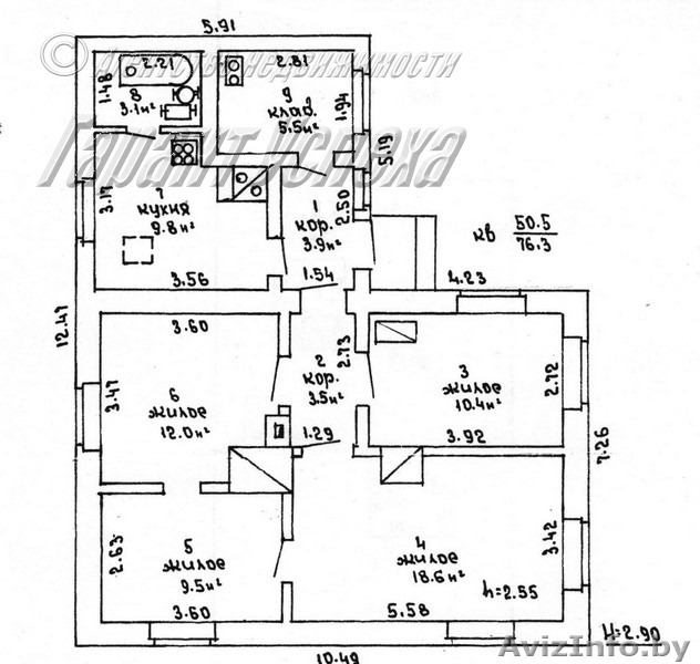 Кирпичный дом на берегу у озера в Гершонах. - Изображение #1, Объявление #1120437