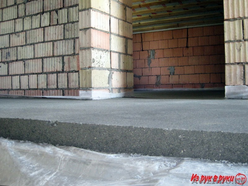 СТЯЖКА ПОЛА ЧЕРНОВАЯ ЧИСТОВАЯ - Изображение #1, Объявление #1134933