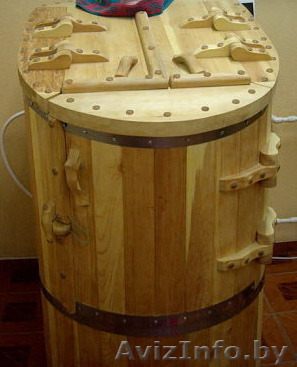 Продаю 2 кедровые бочки (фитосауны) б/у в очень хорошем состоянии - Изображение #1, Объявление #1255689