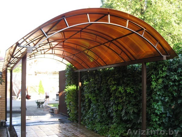 Для автомобиля навесы из поликарбоната - Изображение #1, Объявление #1397548