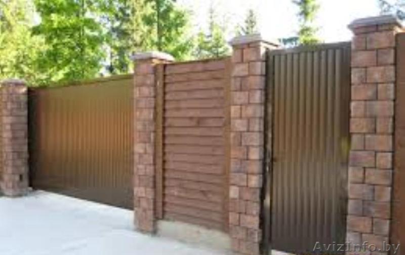 Ворота откатные, распашные. Полимерное покрытие - Изображение #1, Объявление #1397998