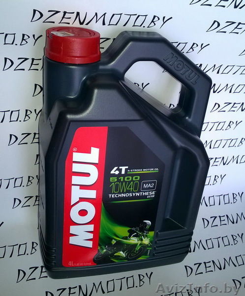 Масло для мотоцикла Motul 5100 10W40 4T 4л полусинтетическое - Изображение #1, Объявление #1583496