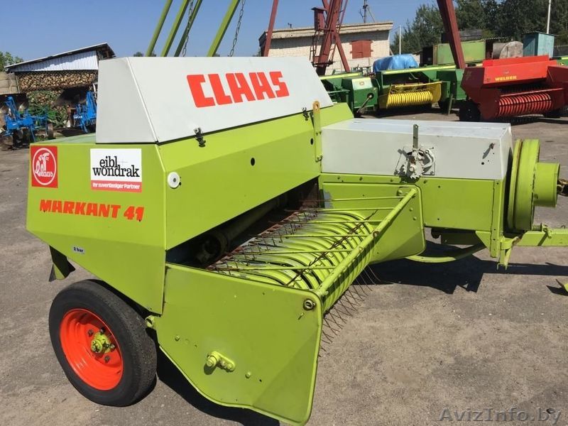 Пресс-подборщик CLAAS MARKANT 41 - Изображение #1, Объявление #1636031
