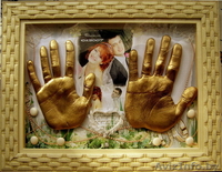 Слепки ручек и ножек "Волшебный след", слепки рук молодожёнов - Изображение #4, Объявление #115939