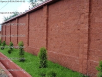 Блоки для забора в Бресте. Каменный забор, забор из декоративного камня, бессер - Изображение #1, Объявление #523945