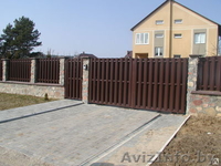 Ограждение из металлического штакетника - Изображение #4, Объявление #647246