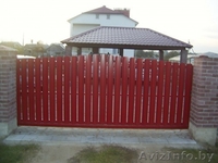 Ограждение из металлического штакетника - Изображение #1, Объявление #647246