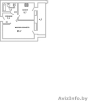 1-комнатная квартира в городе Бресте - Изображение #2, Объявление #884438