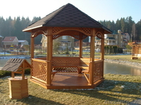 Беседки из дерева не дорого - Изображение #2, Объявление #1258113