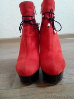 Замшевые полусапоги - Изображение #2, Объявление #1442640