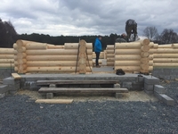 Изготовление домов и бань из оцилиндрованного бревна. - Изображение #2, Объявление #1589392