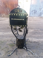 мангал покрашеный,отлично подходит для дизайна на даче - Изображение #3, Объявление #1599895