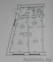 3 комнатная квартира в в центре Бреста, возложен нежилой фонд - Изображение #2, Объявление #1613008