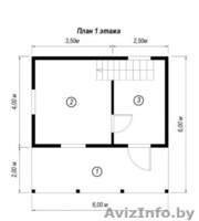 Дом сруб из бруса Лайк 6х6 установка в Лунинецком районе - Изображение #2, Объявление #1625851