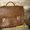 Старинный портфель, натуральная кожа #641656