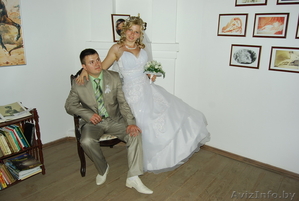 Свадебное платье, б.у. 1 раз, 46-48 р-р - Изображение #1, Объявление #104491