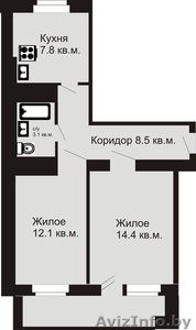 2-х комнатная квартира на Адамковской - Изображение #4, Объявление #443076