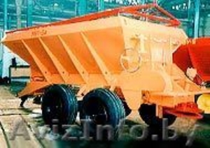 тракторныя прицепныя пескоразбрасыватели