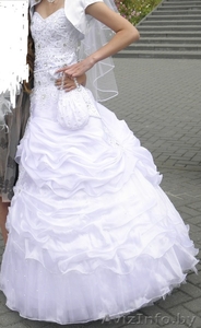 Продам свадебное платье, р-р 42-46,рост 170-185 - Изображение #1, Объявление #572375