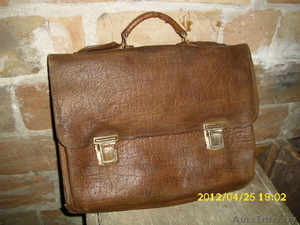 Старинный портфель,натуральная кожа - Изображение #1, Объявление #641656