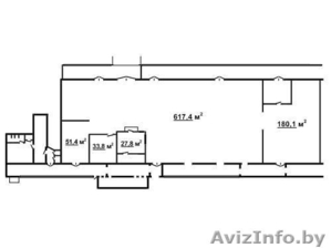 Склад в Бресте в собственность, 1565 кв.м. есть рампа высотой 1,2 м.. 130496 - Изображение #2, Объявление #860747