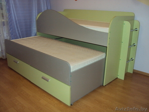 детская кровать двухуровневая раздвижная - Изображение #1, Объявление #987504