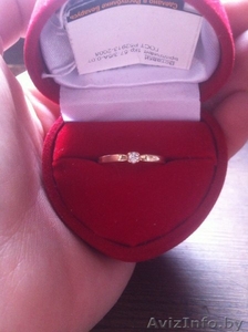 Золотое кольцо с бриллиантом размер 16 - Изображение #1, Объявление #1244792