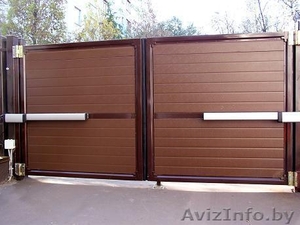 Ворота от 400уе. Роллеты. Забор из профлиста.