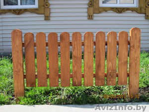штакетник заборный деревянный - Изображение #8, Объявление #1258123