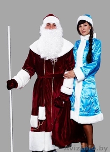Костюм Деда Мороза "Бордо" и Снегурочки "Бирюза" в Бресте - Изображение #1, Объявление #1325878