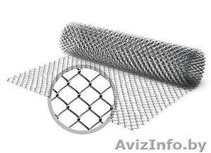 Продам сетку рабицу от производителя с крючками и планками