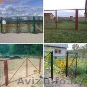 Ворота и калитки от производителя доставка бесплатно по всей Беларуси - Изображение #1, Объявление #1409942