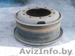 Диски для МАЗ разборные R20 на шпильках,  Б/У под шины 11, 00R20 и 12, 00R20