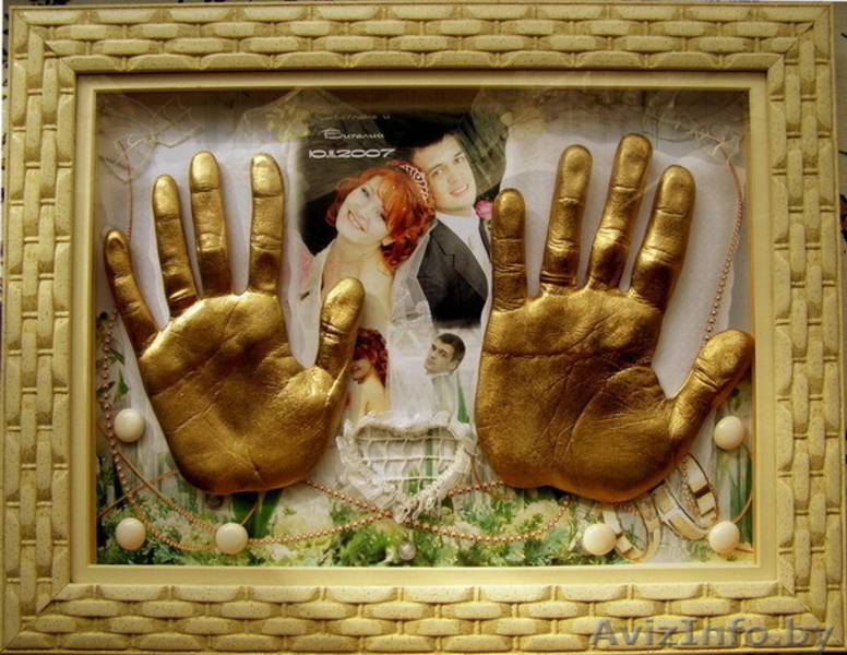 Слепки ручек и ножек "Волшебный след", слепки рук молодожёнов - Изображение #4, Объявление #115939