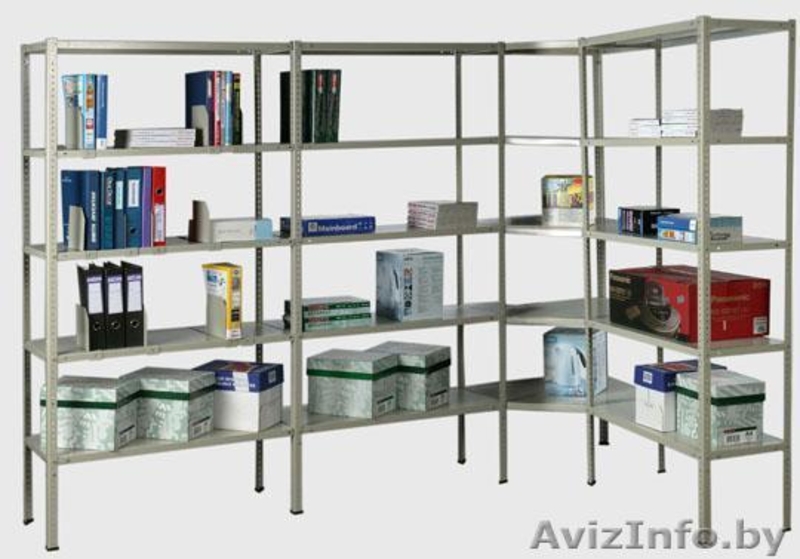 Cтеллажи паллетные складские, стеллажи полочные складские, стеллажи ко - Изображение #2, Объявление #154725