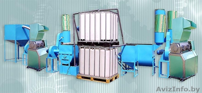 Линия очистки и мойки ПЭТ-бутылок мощностью 250 кг в час ПЭТ-250 - Изображение #2, Объявление #279104