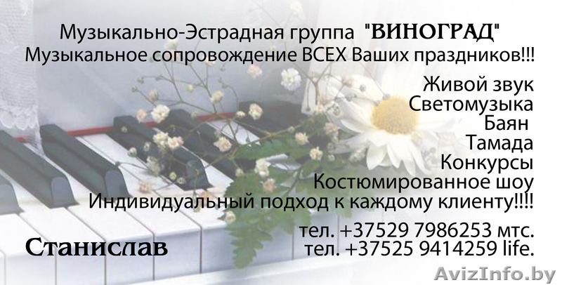 Музыка и Ведение для Вашего праздника!!!!! - Изображение #2, Объявление #361792