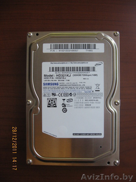 Винчестер Samsung HD321KJ  320Гб - Изображение #1, Объявление #482275