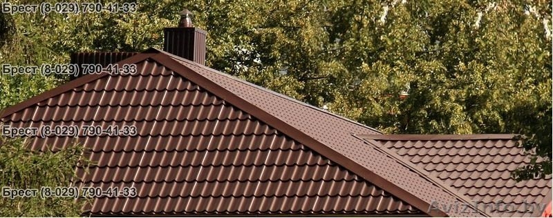 Металлочерепица в Бресте. Металлическая кровля, профнастил на крышу, кровельная - Изображение #1, Объявление #523947