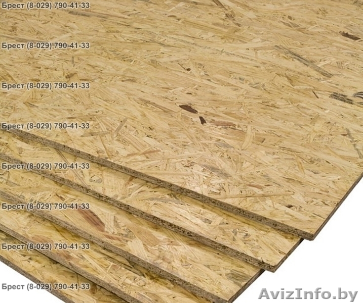 Влагостойкая фанера OSB-3. Ориентированно-стружечная плита (ОСП-3) - Изображение #1, Объявление #526785