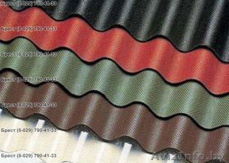 Ондулин в Бресте. Оригинальные битумные волнистые листы Onduline в Бресте - Изображение #3, Объявление #523951