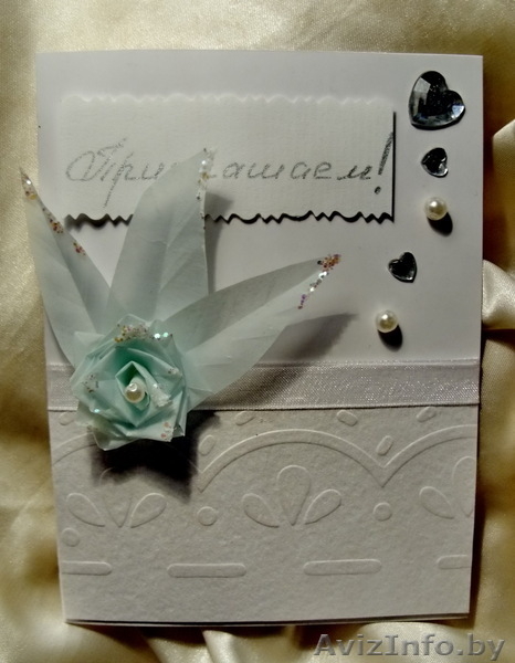 пригласительные ручной работы на заказ - Изображение #1, Объявление #520789